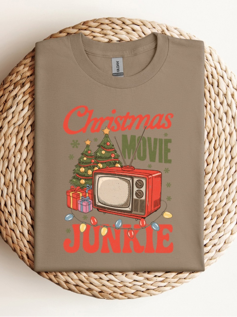 Christmas Movie Junkie T-Shirt
